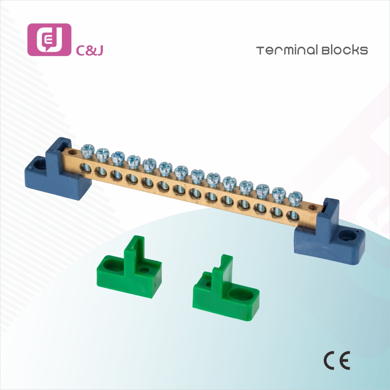 China China Manufacturer Brass block wire connector bridge Busbar ...